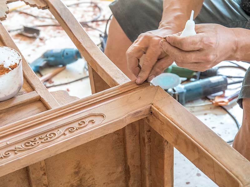 延安旧家具翻新改色怎么做