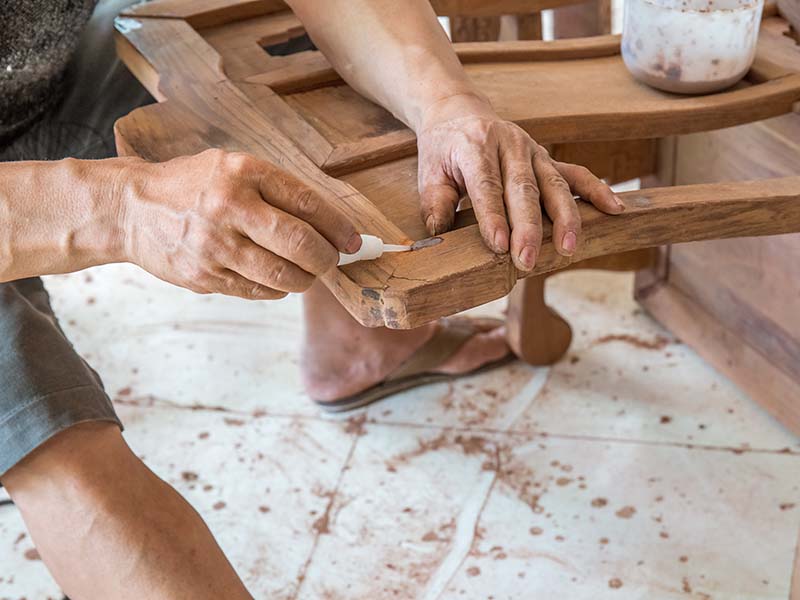 延安旧家具改色翻新方法