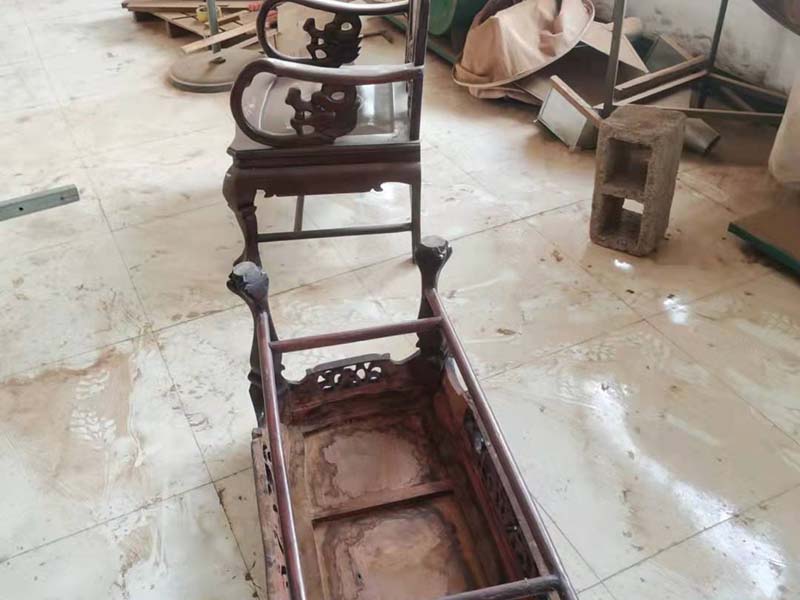 延安老旧红木家具保养维修厂