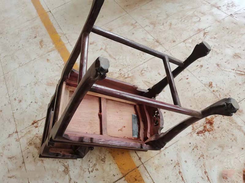 延安旧红木家具翻新